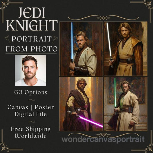 Star Wars Jedi - Male Portrait