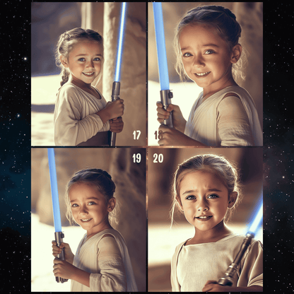 Star Wars Children Portrait  (in the Desert)