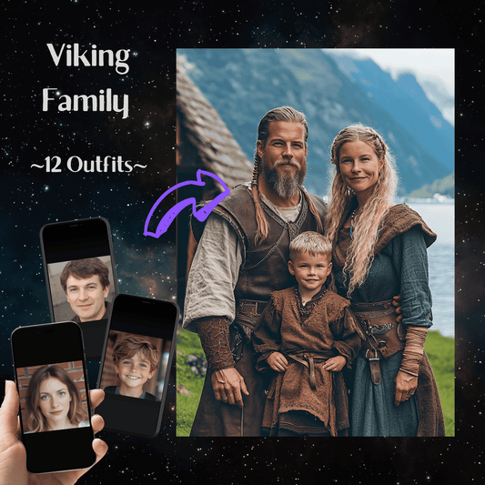 Viking Family Portrait