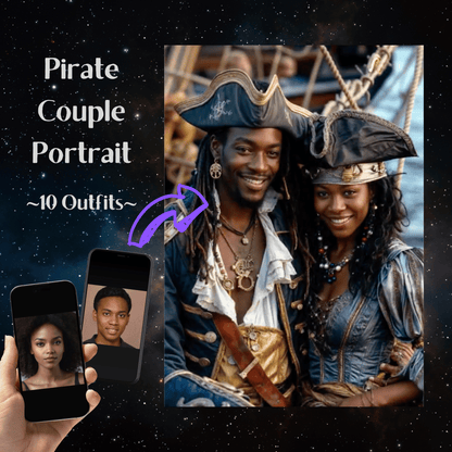 Pirate Couple Portrait