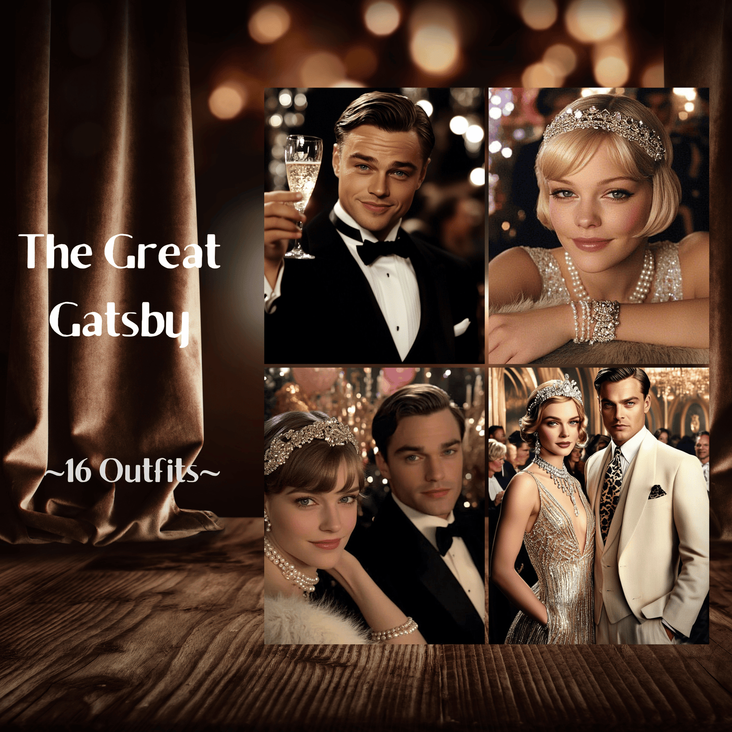 The Great Gatsby - Couple, Male, Female