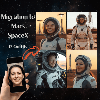 SpaceX Landing on Mars - Female