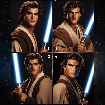 Star Wars Male Close-up Portrait