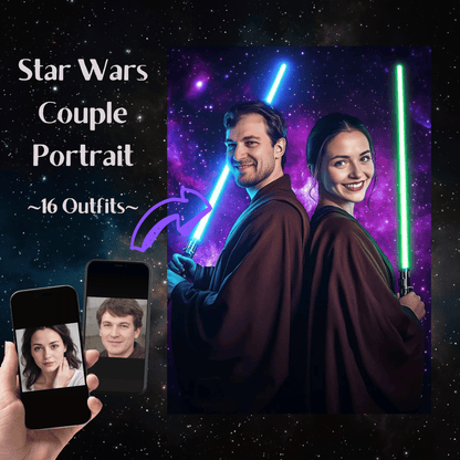 Star Wars Couple Portrait