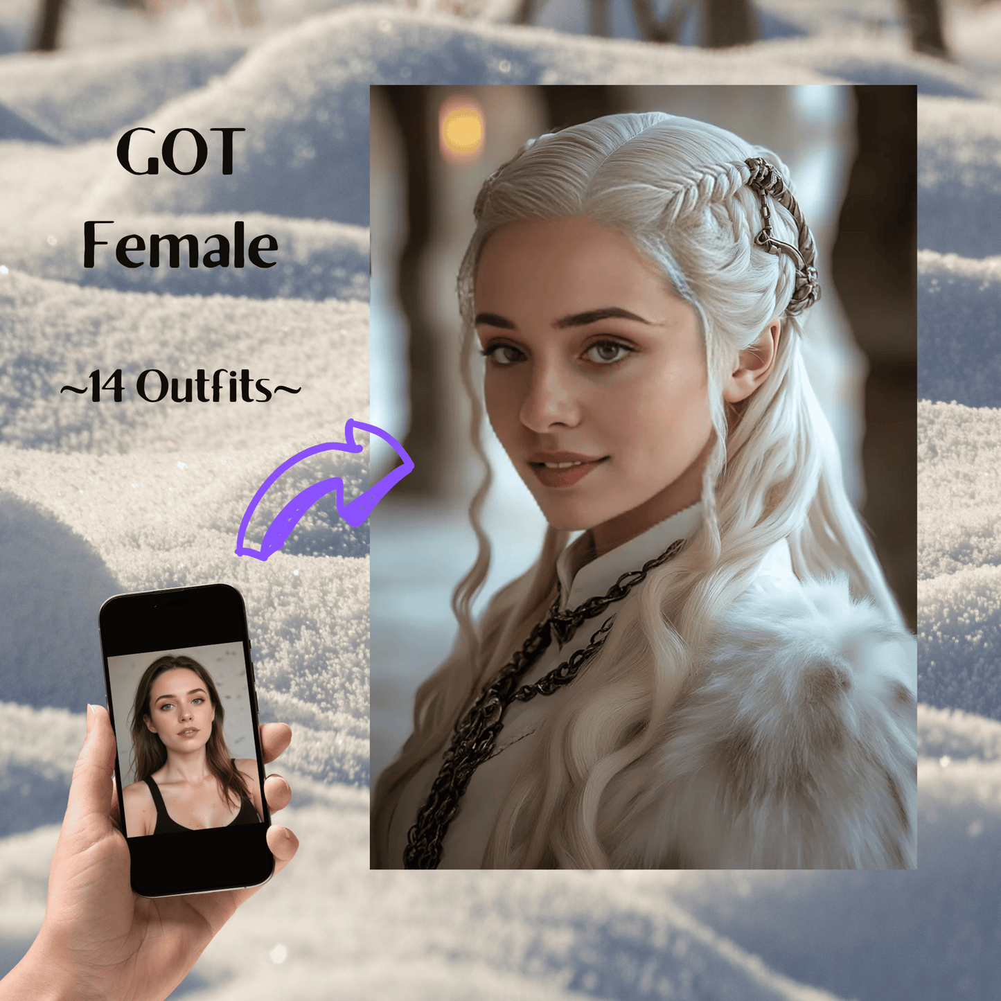 Game of Thrones Female Portrait