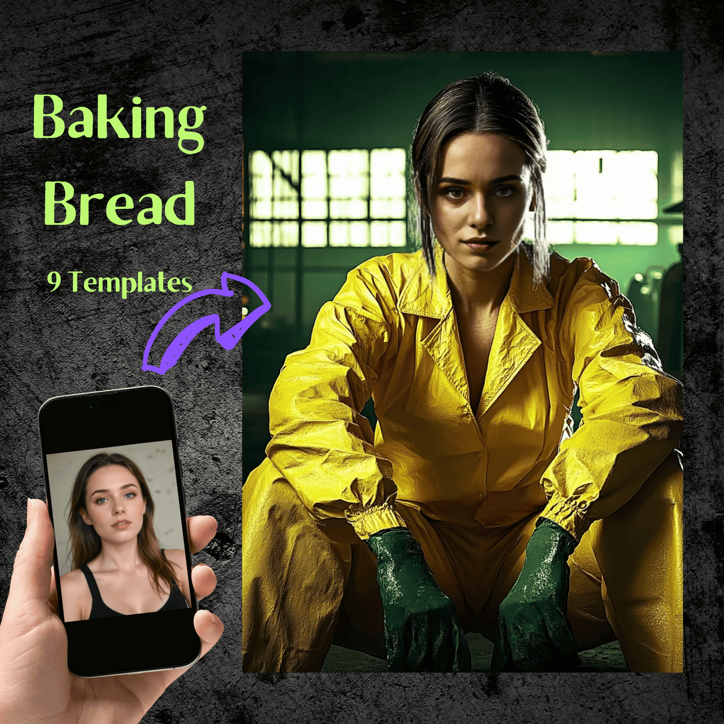 "Baking Bread" - Female