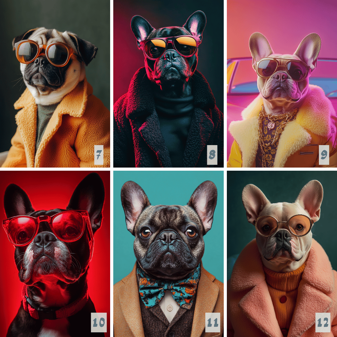 Custom French Bulldog Portrait