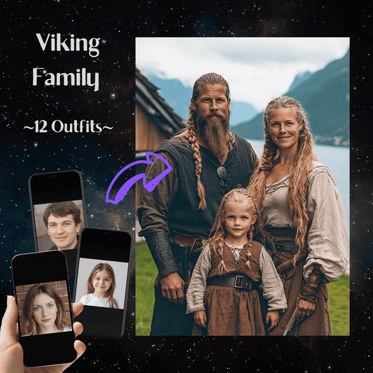 Viking Family Portrait