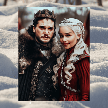 Game of Thrones Couple Portrait