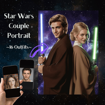 Star Wars Couple Portrait