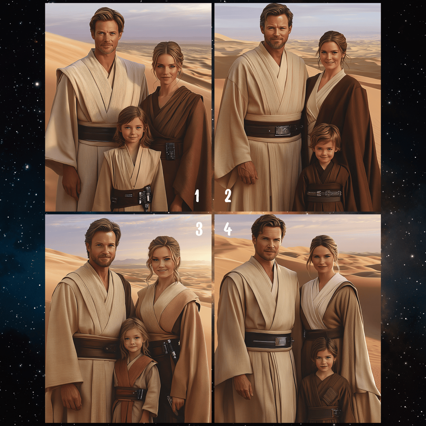 Star Wars Family Portrait