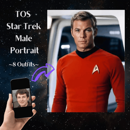 Star Trek TOS - Male Portrait