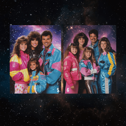 80s Style Family