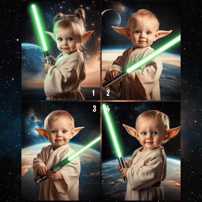 Star Wars Baby Portrait