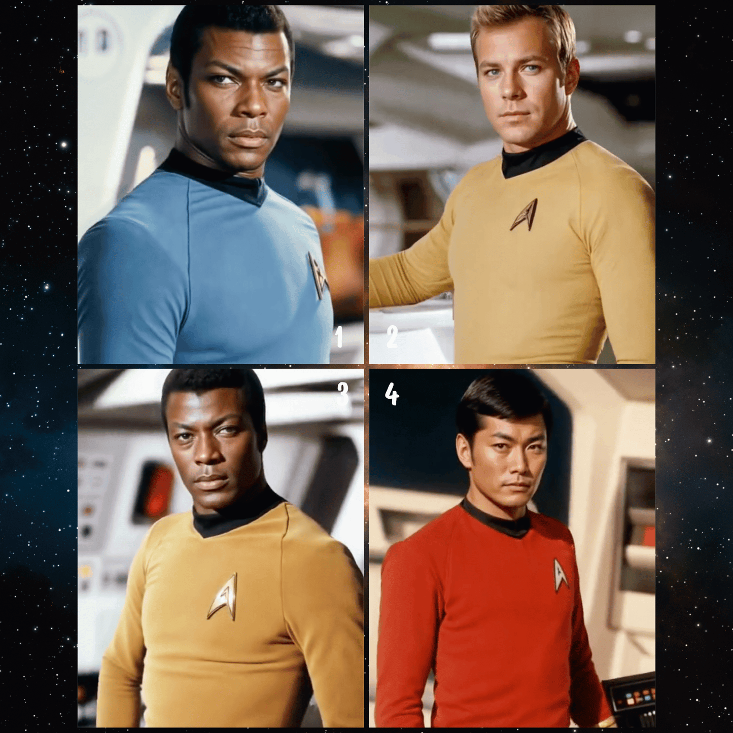 Star Trek TOS - Male Portrait