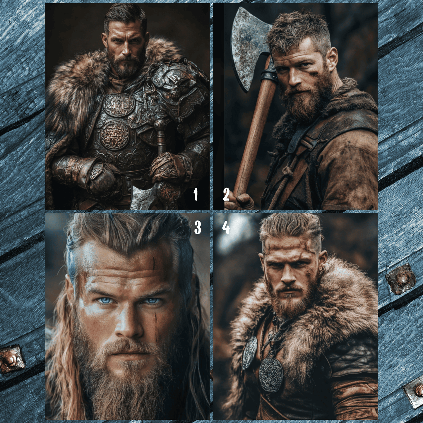 Viking Male Portrait