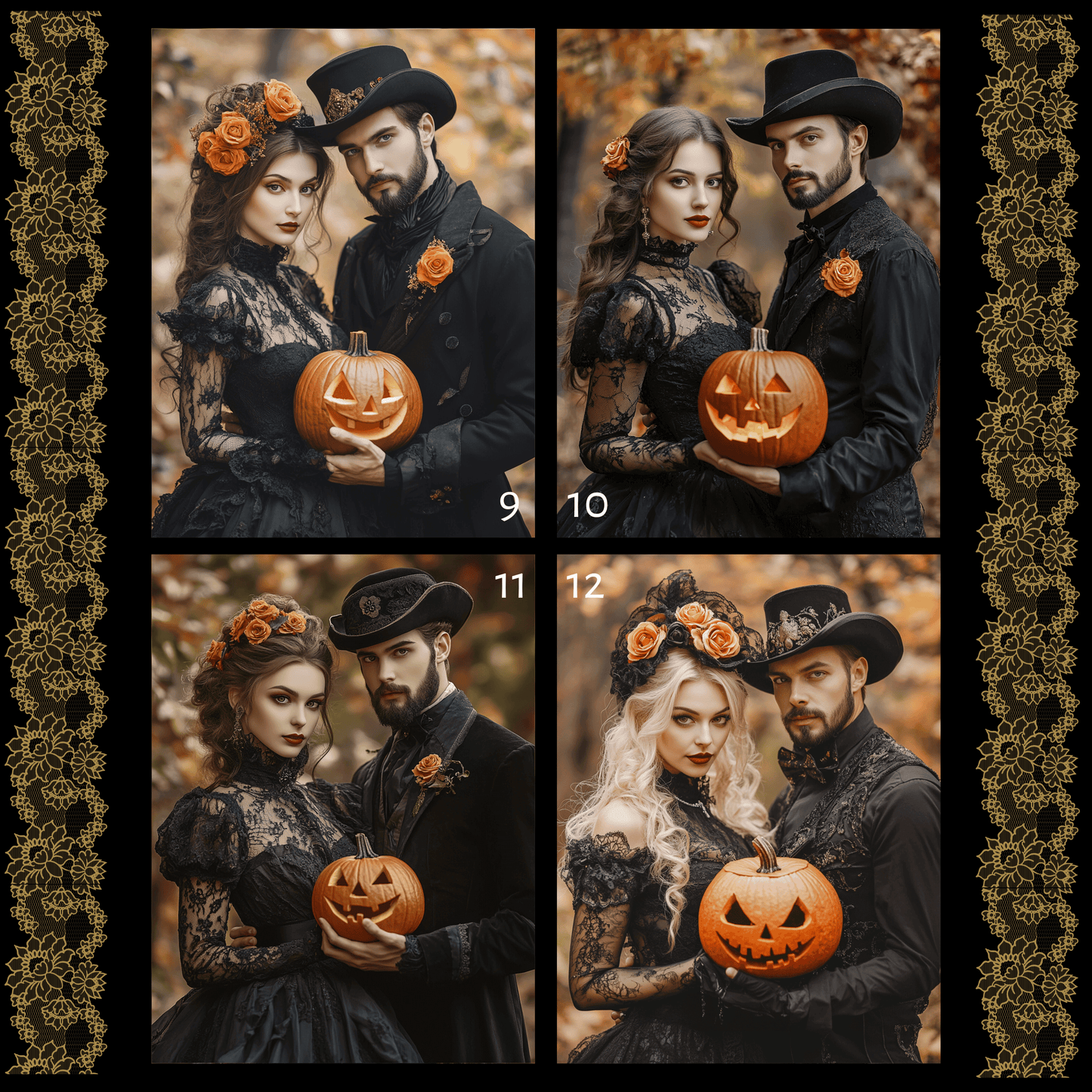 Gothic Couple - Halloween