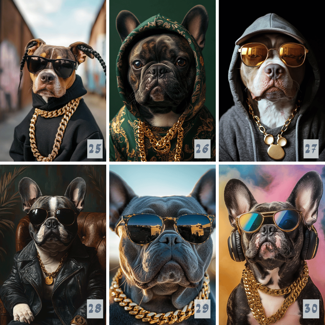 Custom French Bulldog Portrait