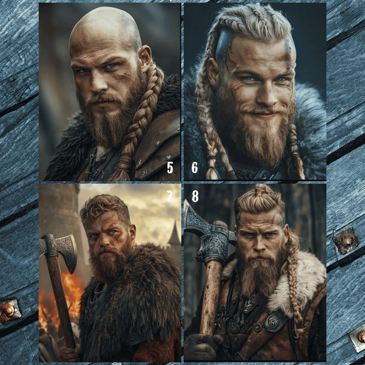 Viking Male Portrait