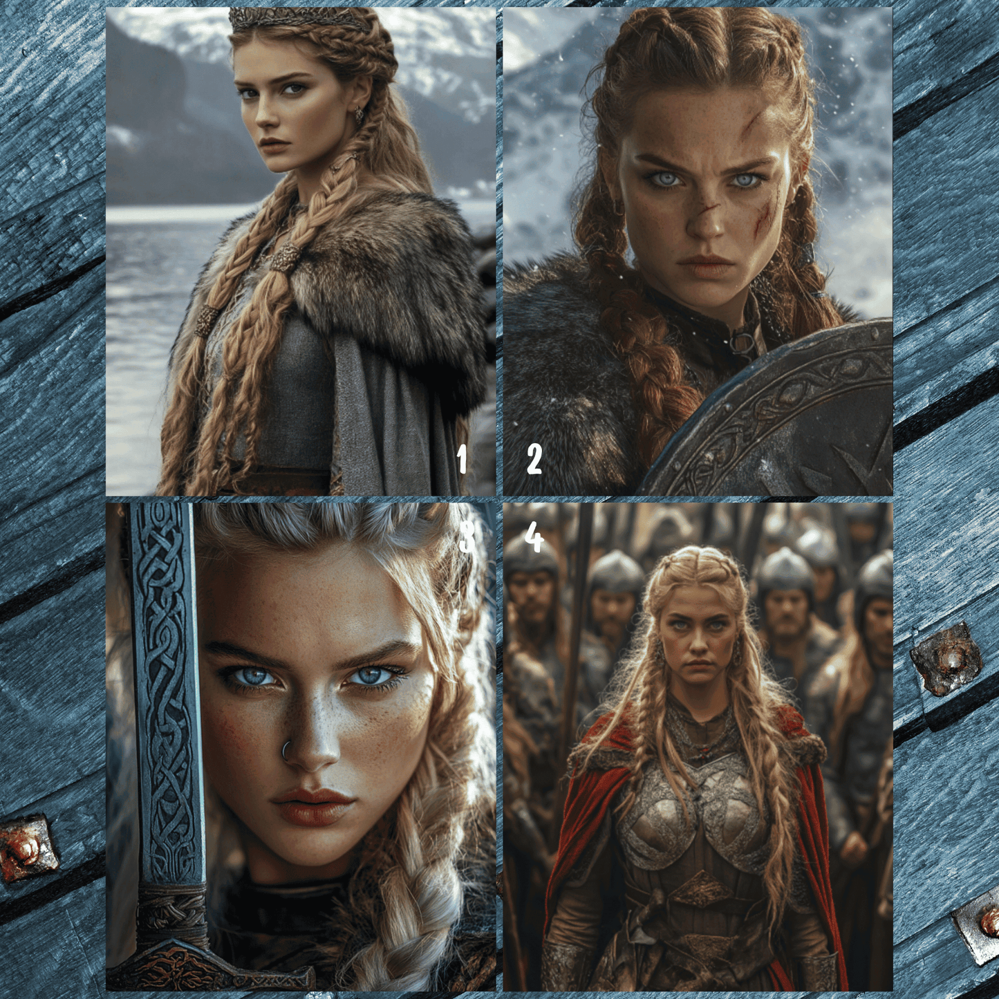 Viking Female Portrait