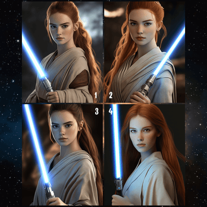 Star Wars Female Close-up Portrait