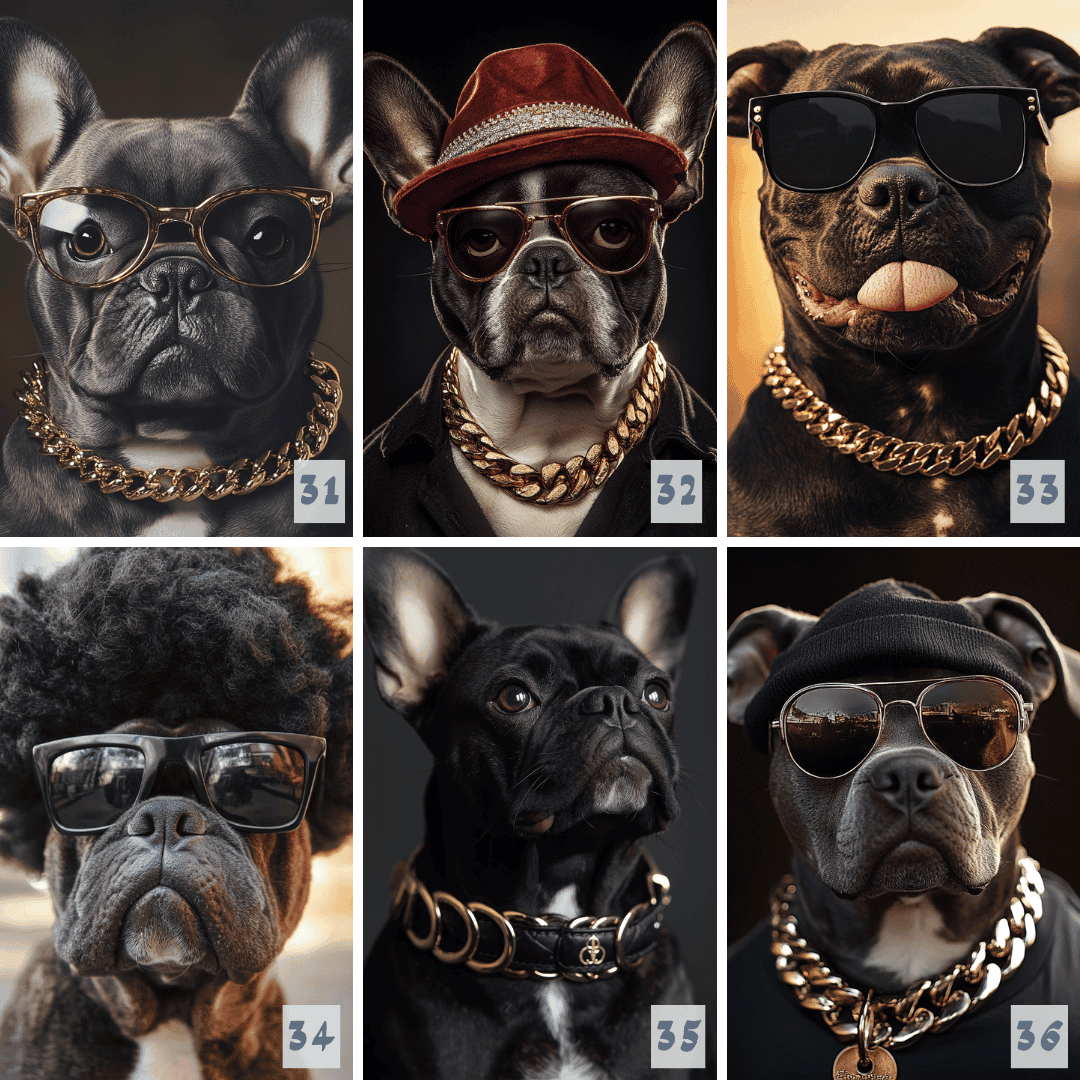 Custom French Bulldog Portrait