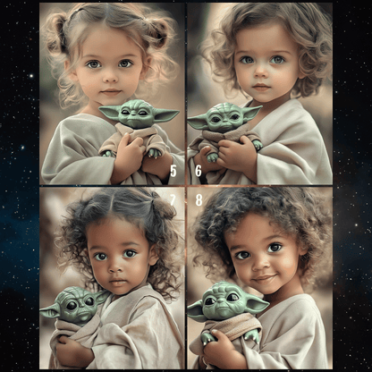 Star Wars Children Portrait  (in the Desert)