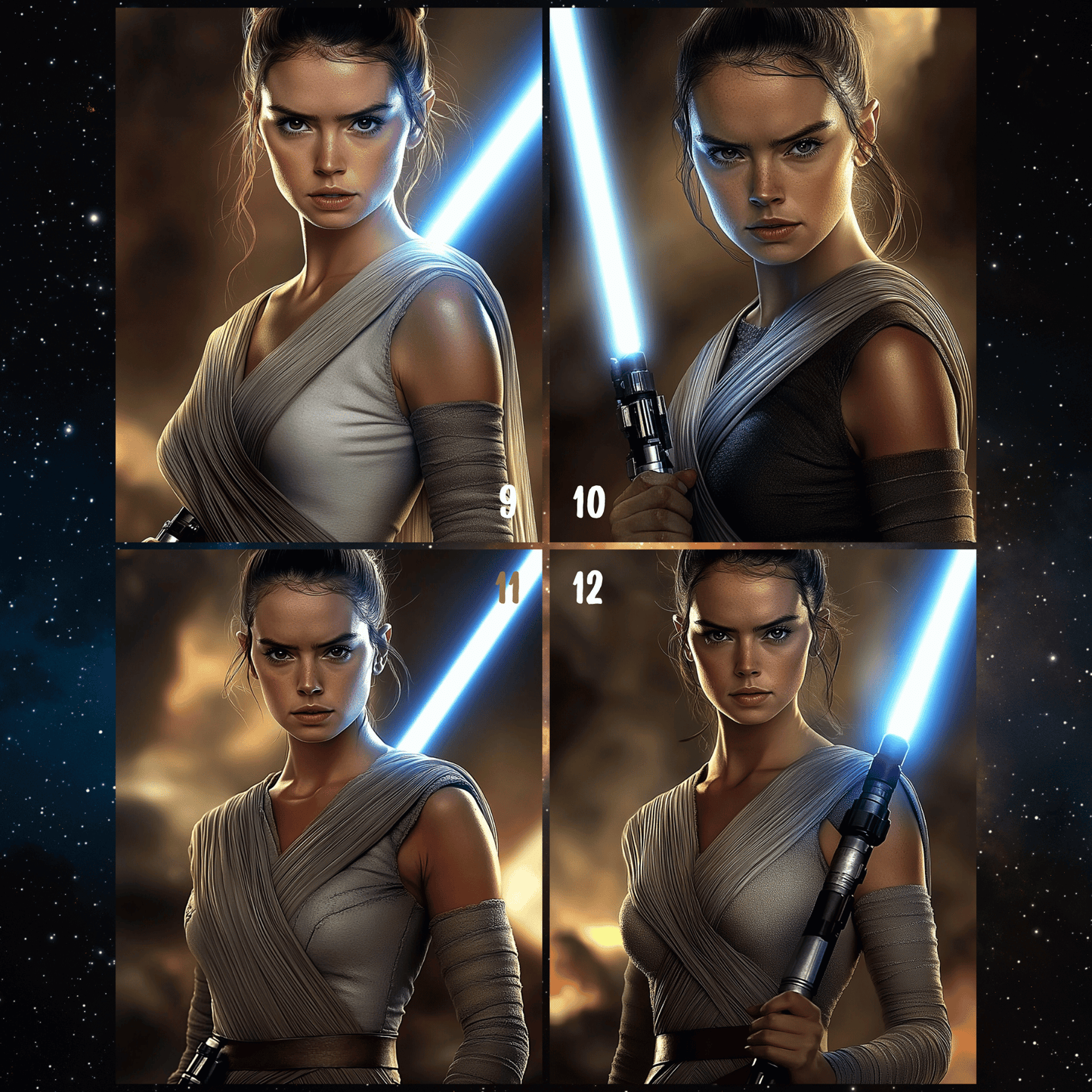 Star Wars Female Close-up Portrait