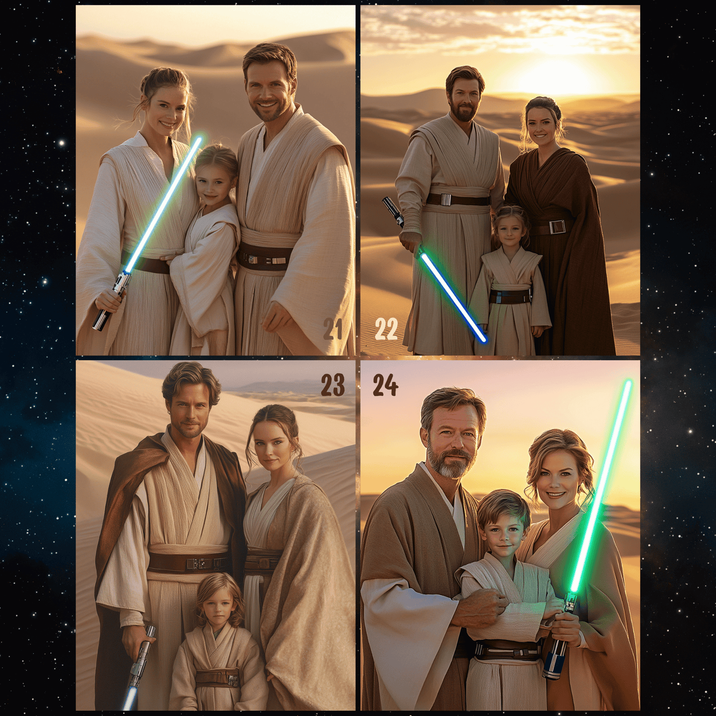 Star Wars Family Portrait