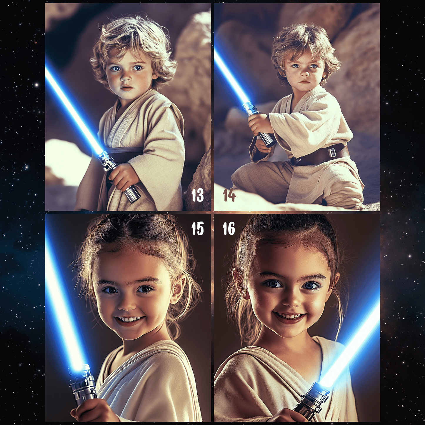 Star Wars Children Portrait  (in the Desert)