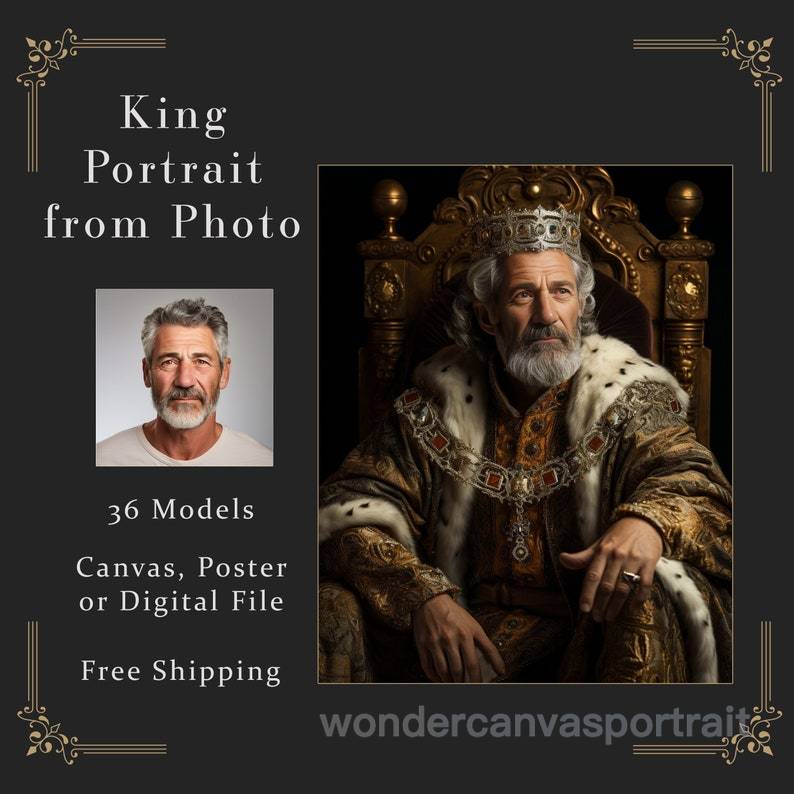 King Portrait - Male