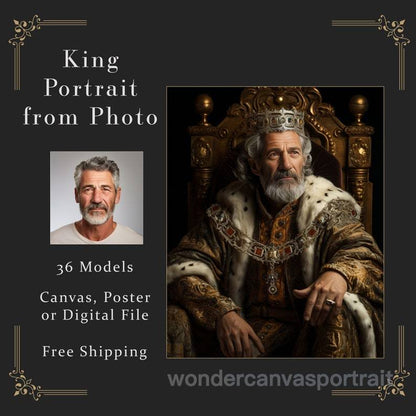 King Portrait - Male