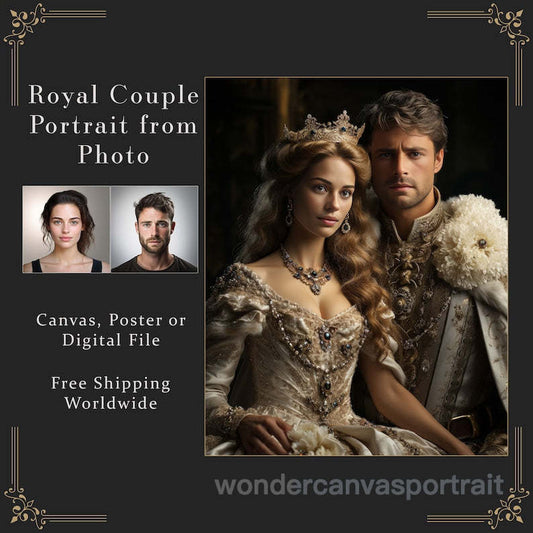 Royal Couple Portrait