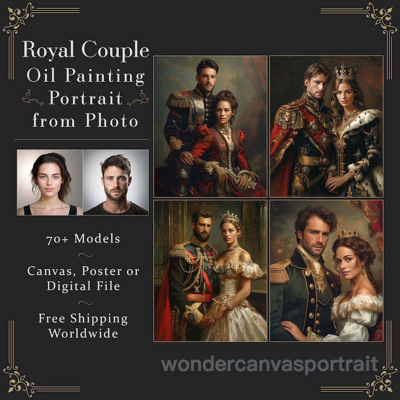 Royal Couple Portrait