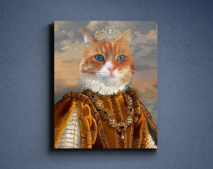 Custom Renaissance Pet Portrait