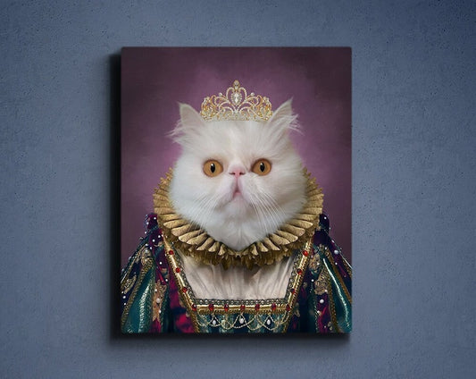 Custom Queen Pet Portrait