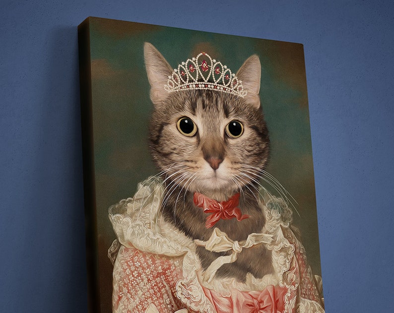 Custom Queen Pet Portrait