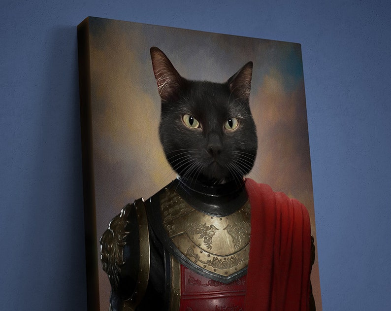 Custom Regal Pet Portrait