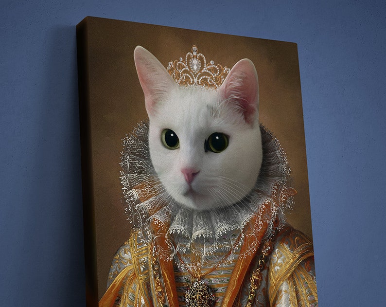 Custom Queen Pet Portrait