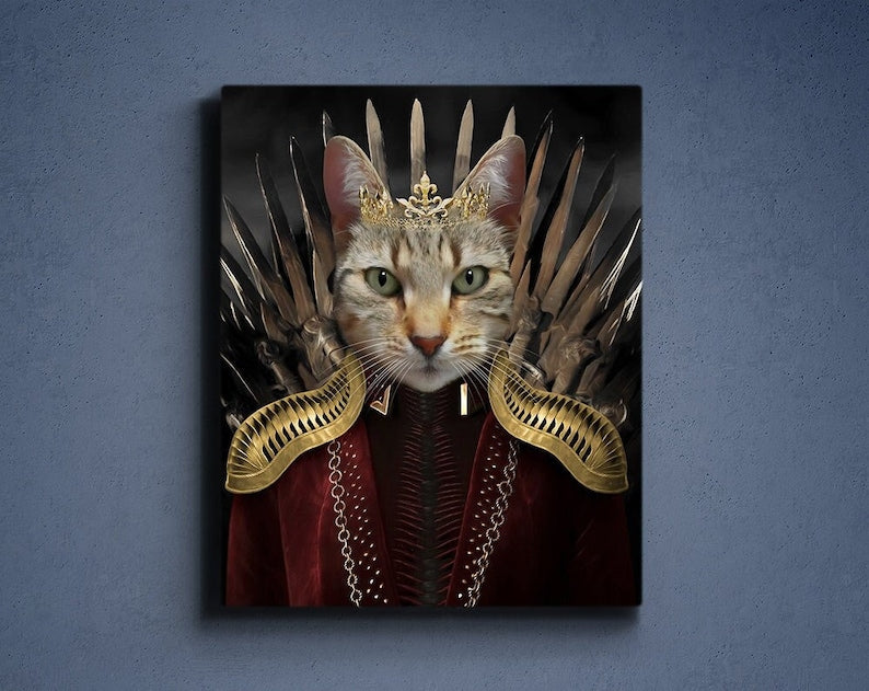 Custom Game of Thrones Pet Portrait