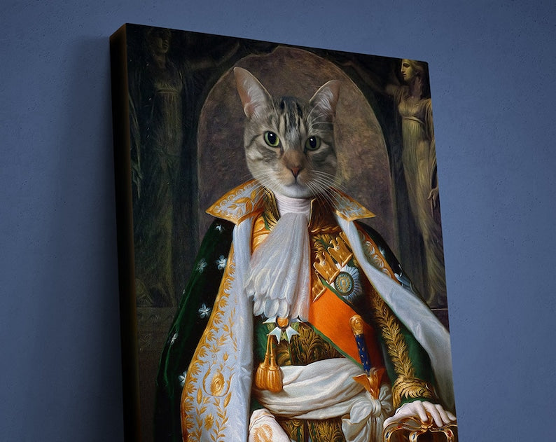 Custom Royal Pet Portrait