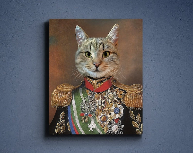 Custom Royal Pet Portrait