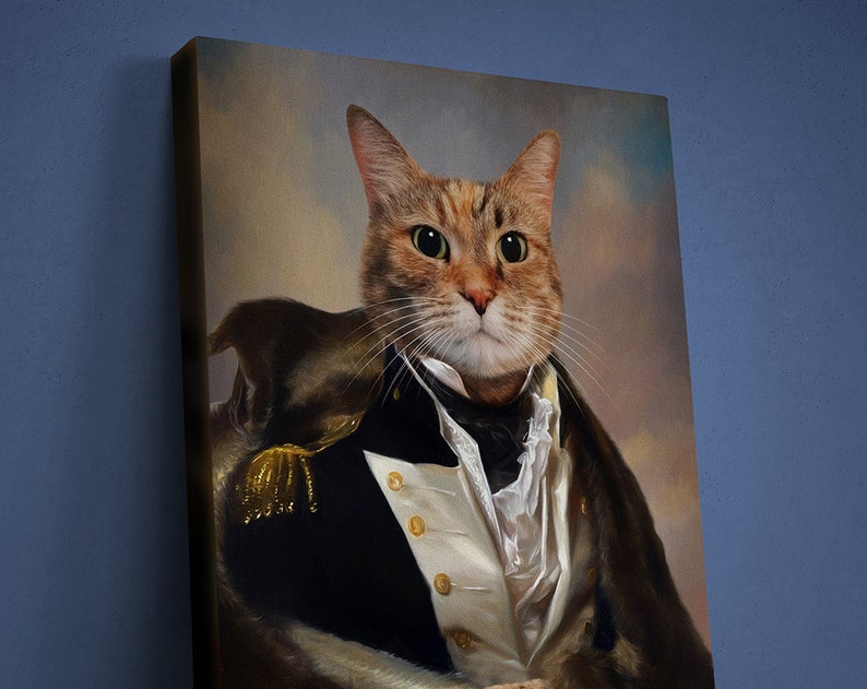 Custom Renaissance Pet Portraits