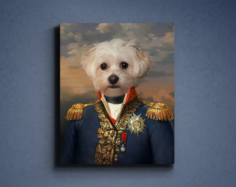 Custom Royal Pet Portrait