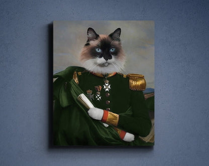 Custom Renaissance Pet Portrait