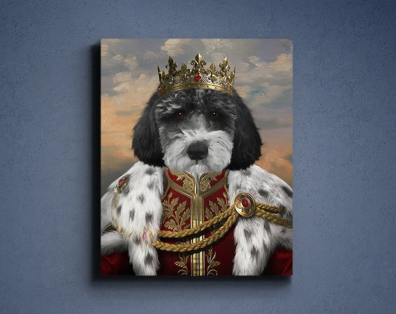 Custom Renaissance Pet Portrait