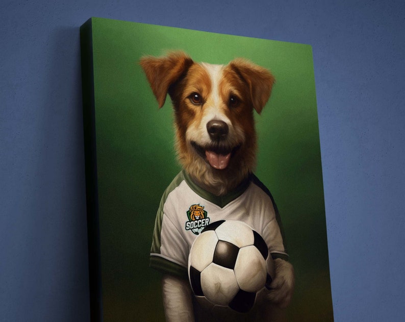 Custom Football Pet Portrait