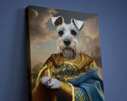 Custom King Pet Portrait