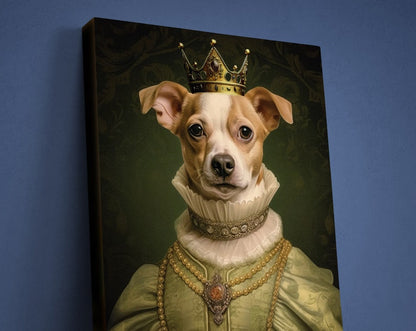 Custom Renaissance Pet Portrait