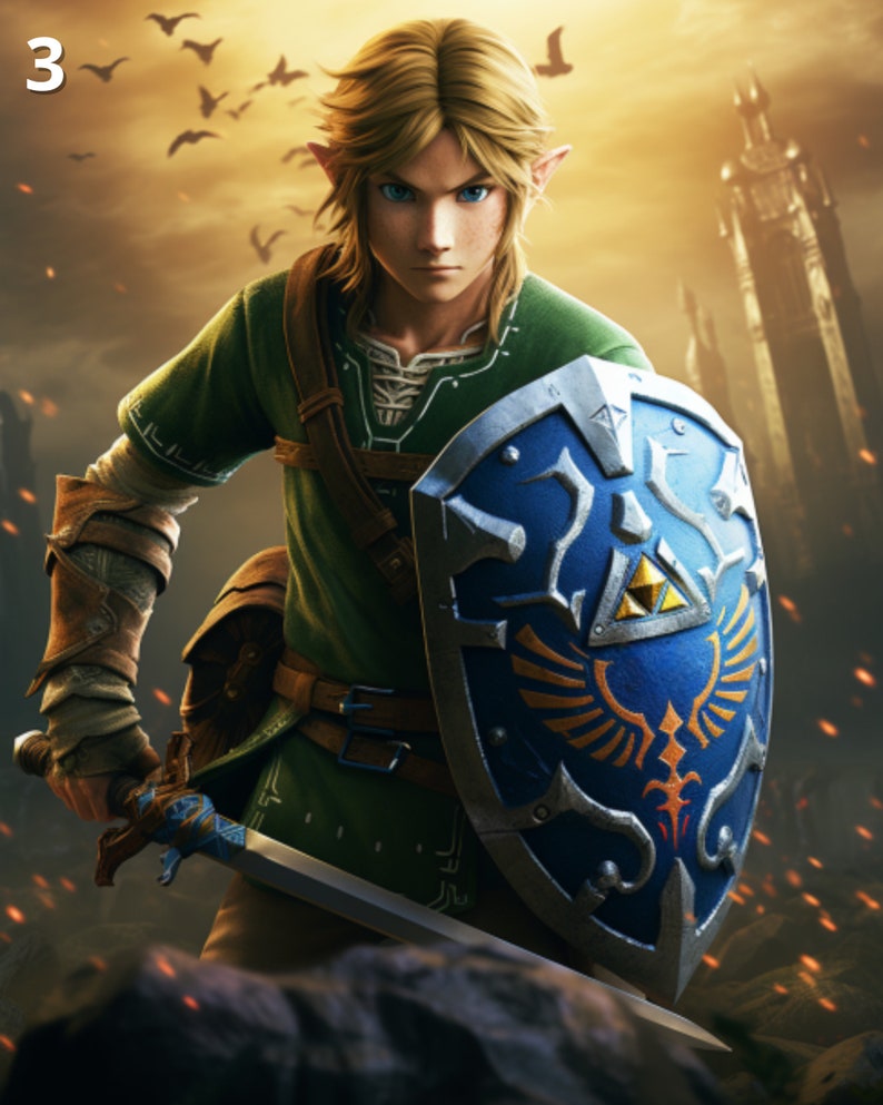 Legend of Zelda Portrait - Male